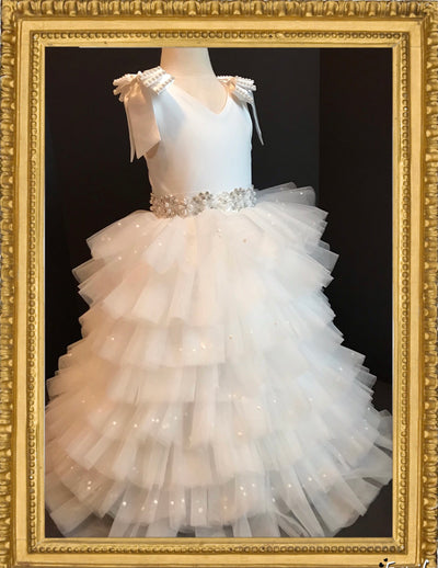 White baptism outlet dresses for girls