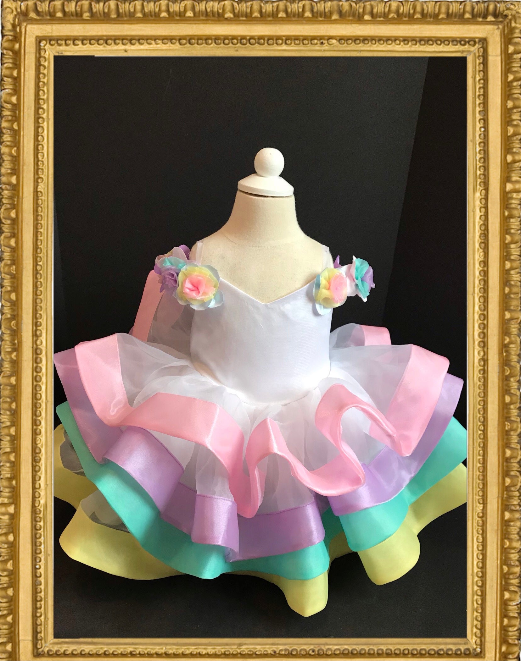 Children Unicorn Princess Flower Rainbow Baby Girl Wedding Party Dress -  China Kids Costume and Girl Wedding Dress price | Made-in-China.com