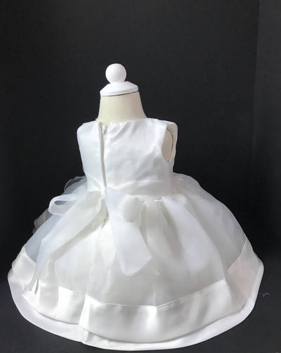 Christening Dress Baptism Dress Flower Girl Dress Birthday Dress Girls Lace Dress Baby Dress Christening gown White Dress Baptism Gown