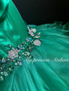 Natural pageant princess holiday couture birthday dress