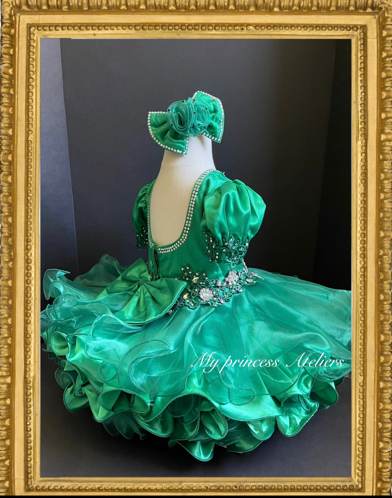 Emerald green clearance birthday dress