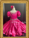 Girl Princess pageant birthday couture dress.