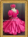 Girl Princess pageant birthday couture dress.