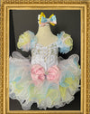 Unicorn Princess cupcake toddler pageant Dress.