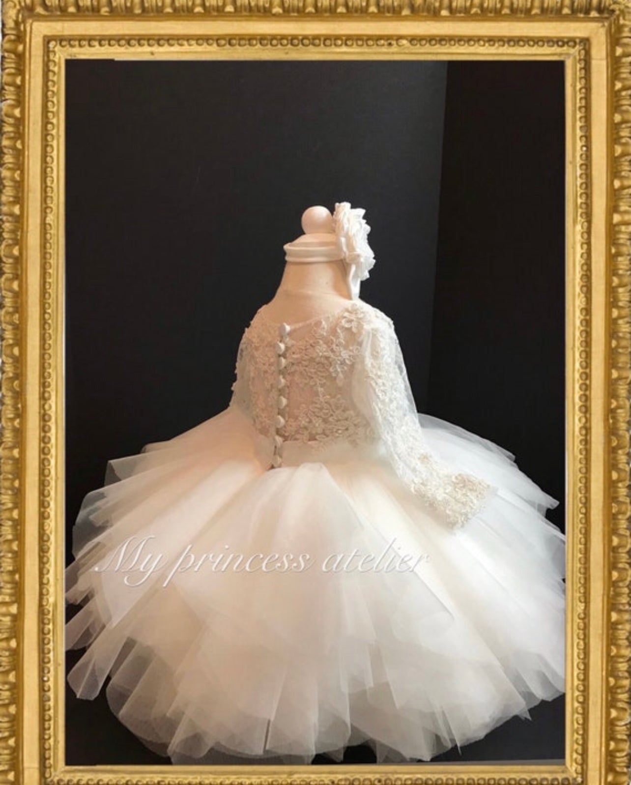 White Beaded Tulle Toddler Baby Dress Pearls Sleeve Dress,baby Girl Dress  for Wedding Flower Girl Dress,birthday Party Gown White - Etsy