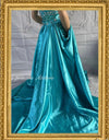 Fun Fashion pageant romper, Mermaid inspired couture birthday dress.